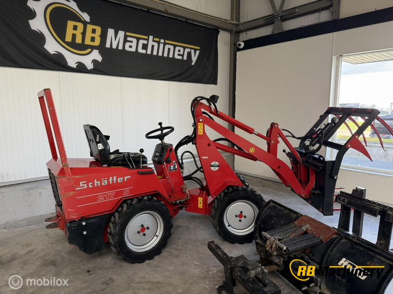 Schäffer 217 S - Cargadora de ruedas: foto 2 Schäffer 217 S - Cargadora de ruedas: foto 2