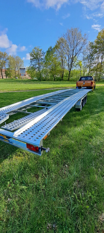 LAWETA Z NAJAZDAMI NA 2 AUTA 8,5x2M DMC 3500, 3 OSIE / CAR TRANSPORTER WITH RAMPS FOR 2 CARS 8.5x2M DMC 3500, 3 AXLES - Portavehículos remolque: foto 4 LAWETA Z NAJAZDAMI NA 2 AUTA 8,5x2M DMC 3500, 3 OSIE / CAR TRANSPORTER WITH RAMPS FOR 2 CARS 8.5x2M DMC 3500, 3 AXLES - Portavehículos remolque: foto 4