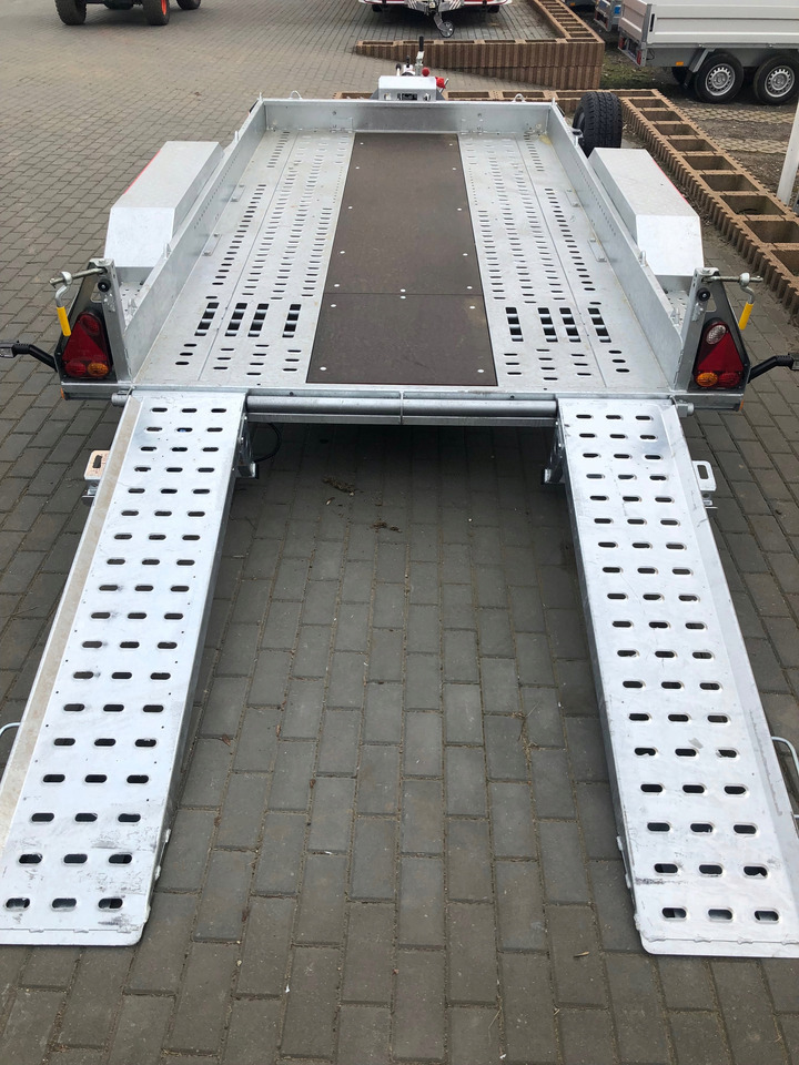 PRZYCZEPA LAWETA KOPARKI MINIKOPARKI 370x170 CM, 3500 KG / EXCAVATOR MINI EXCAVATOR TRANSPORTER TRAILER 370x170 CM, DMC 3500 KG - Remolque porta maquinaria: foto 5 PRZYCZEPA LAWETA KOPARKI MINIKOPARKI 370x170 CM, 3500 KG / EXCAVATOR MINI EXCAVATOR TRANSPORTER TRAILER 370x170 CM, DMC 3500 KG - Remolque porta maquinaria: foto 5