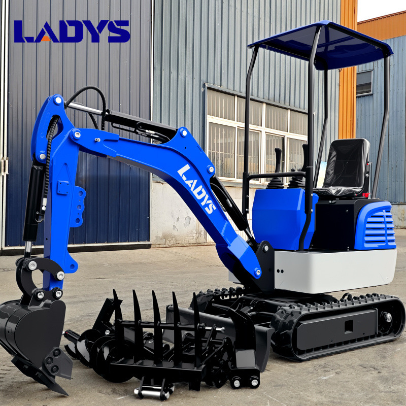 LADYS DY12Pro Mini Excavator Kubota Engine Euro 5/EPA/CE Mini Excavator Digger Miniexcavadora Mini Excavator For Sale - Excavadora de cadenas: foto 4 LADYS DY12Pro Mini Excavator Kubota Engine Euro 5/EPA/CE Mini Excavator Digger Miniexcavadora Mini Excavator For Sale - Excavadora de cadenas: foto 4