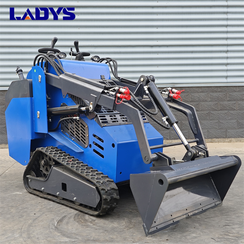 LADYS Free Shipping Mini Skid Steer Loader Compact Track Electric/Diesel Chinese Mini Skid Steer Loader For Sale With Mini Skid Steer Attachments 4 In 1 Bucket - Minicargadora: foto 3 LADYS Free Shipping Mini Skid Steer Loader Compact Track Electric/Diesel Chinese Mini Skid Steer Loader For Sale With Mini Skid Steer Attachments 4 In 1 Bucket - Minicargadora: foto 3