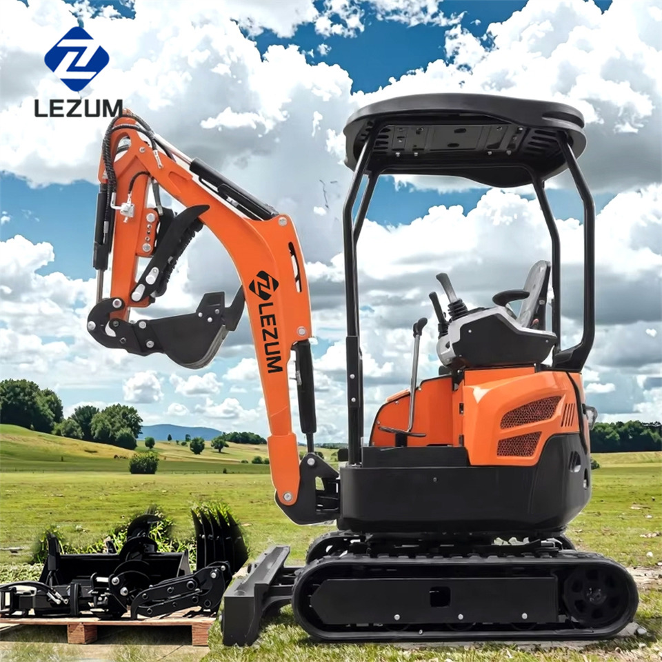 LEZUM Free Shipping Mini Excavator Bagger Pelle Miniexcavadora 1 2 3.5 Ton CE/EPA/EURO 5 Kubota Engine Diesel/Electric Mini Excavators For Sale - Excavadora de cadenas: foto 5 LEZUM Free Shipping Mini Excavator Bagger Pelle Miniexcavadora 1 2 3.5 Ton CE/EPA/EURO 5 Kubota Engine Diesel/Electric Mini Excavators For Sale - Excavadora de cadenas: foto 5
