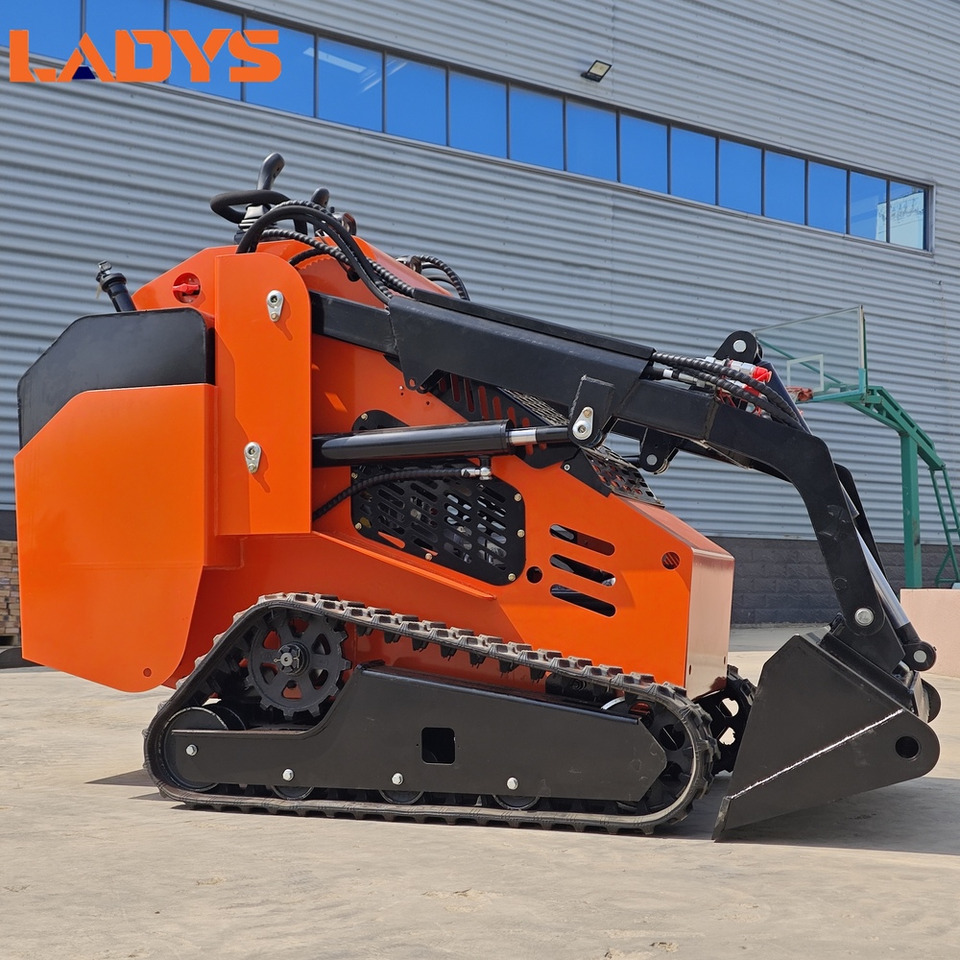 LADYS Free Shipping Mini Skid Steer Loader Compact Track Electric/Diesel Chinese Mini Skid Steer Loader For Sale With Mini Skid Steer Attachments 4 In 1 Bucket - Minicargadora: foto 2 LADYS Free Shipping Mini Skid Steer Loader Compact Track Electric/Diesel Chinese Mini Skid Steer Loader For Sale With Mini Skid Steer Attachments 4 In 1 Bucket - Minicargadora: foto 2