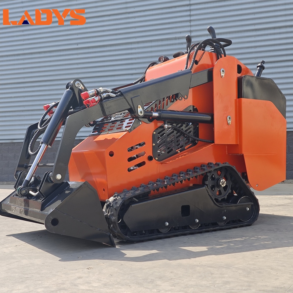 LADYS Free Shipping Mini Skid Steer Loader Compact Track Electric/Diesel Chinese Mini Skid Steer Loader For Sale With Mini Skid Steer Attachments 4 In 1 Bucket - Minicargadora: foto 3 LADYS Free Shipping Mini Skid Steer Loader Compact Track Electric/Diesel Chinese Mini Skid Steer Loader For Sale With Mini Skid Steer Attachments 4 In 1 Bucket - Minicargadora: foto 3