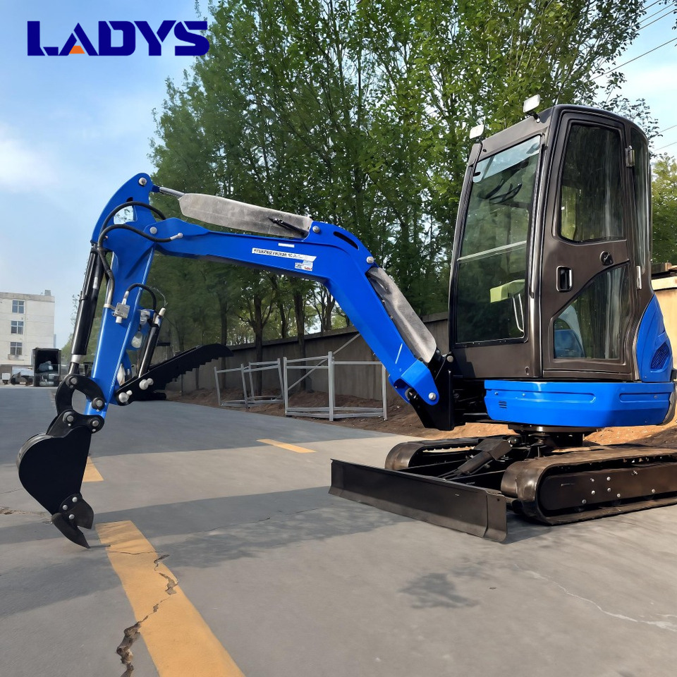LADYS DY25U Mini Excavator Digger Miniexcavadora EPA Kubota Engine Mini Excavator For Sale With Mini Excavator Attachment Set - Excavadora de cadenas: foto 4 LADYS DY25U Mini Excavator Digger Miniexcavadora EPA Kubota Engine Mini Excavator For Sale With Mini Excavator Attachment Set - Excavadora de cadenas: foto 4