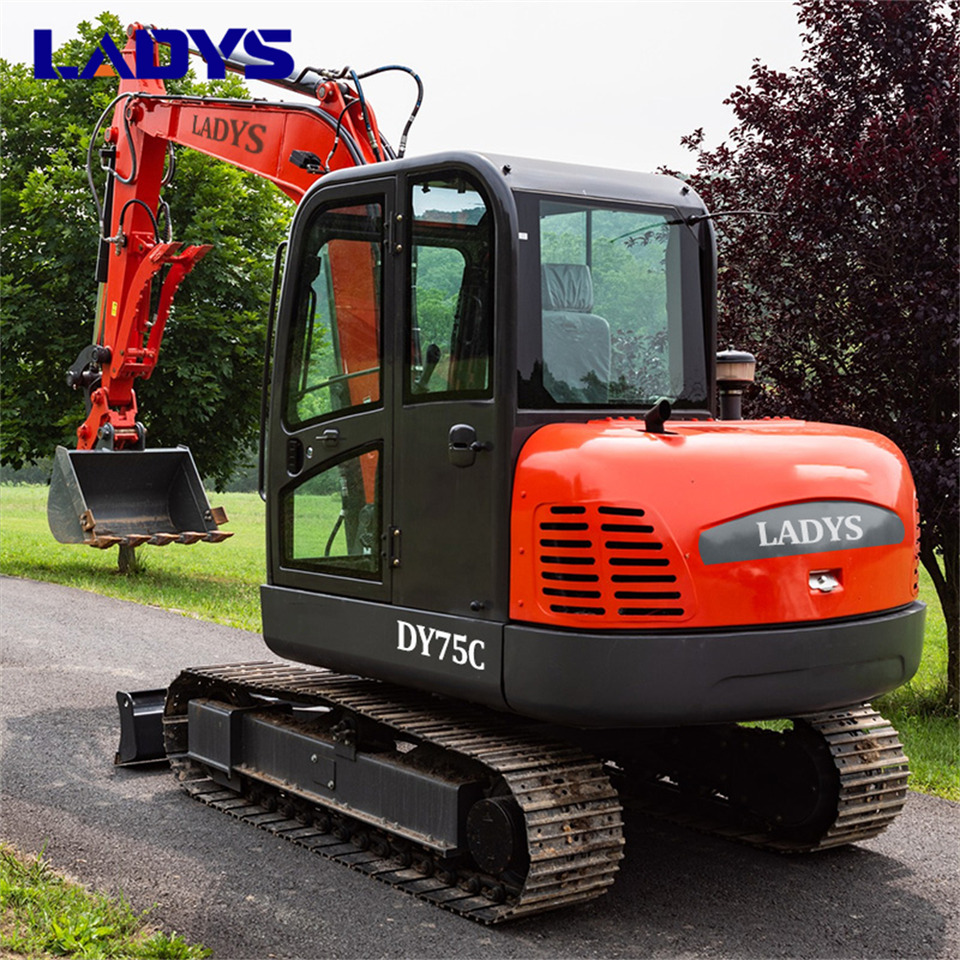 LADYS DY75C Small Excavator Euro 5/Epa Yanmar Engine Small Excavator Crawler Excavator For Sale - Excavadora de cadenas: foto 5 LADYS DY75C Small Excavator Euro 5/Epa Yanmar Engine Small Excavator Crawler Excavator For Sale - Excavadora de cadenas: foto 5