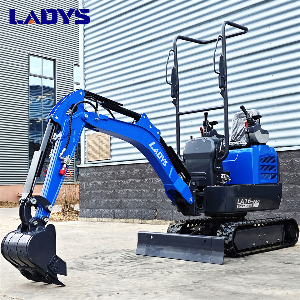 LADYS LA16Pro Mini Excavator Euro 5/Epa Kubota Engine Mini Excavator For Sale - Excavadora: foto 3 LADYS LA16Pro Mini Excavator Euro 5/Epa Kubota Engine Mini Excavator For Sale - Excavadora: foto 3