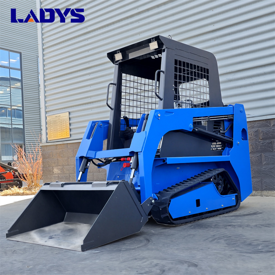 LADYS LADYS LA670 Mini Small Skid Steer Loader Compact Track Diesel Mini Skid Steer Loader For Sale With Small Mini Skid Steer Attachments 4 In 1 Bucket - Minicargadora: foto 4 LADYS LADYS LA670 Mini Small Skid Steer Loader Compact Track Diesel Mini Skid Steer Loader For Sale With Small Mini Skid Steer Attachments 4 In 1 Bucket - Minicargadora: foto 4