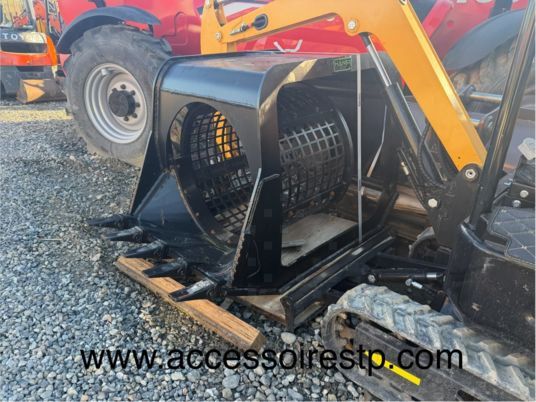 Godet cribleur pour pelle 7T à 12T - Cazo: foto 1 Godet cribleur pour pelle 7T à 12T - Cazo: foto 1