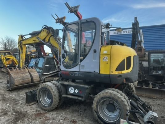 Excavadora de ruedas Wacker Neuson 9503-2 Volée variable: foto 7 Excavadora de ruedas Wacker Neuson 9503-2 Volée variable: foto 7