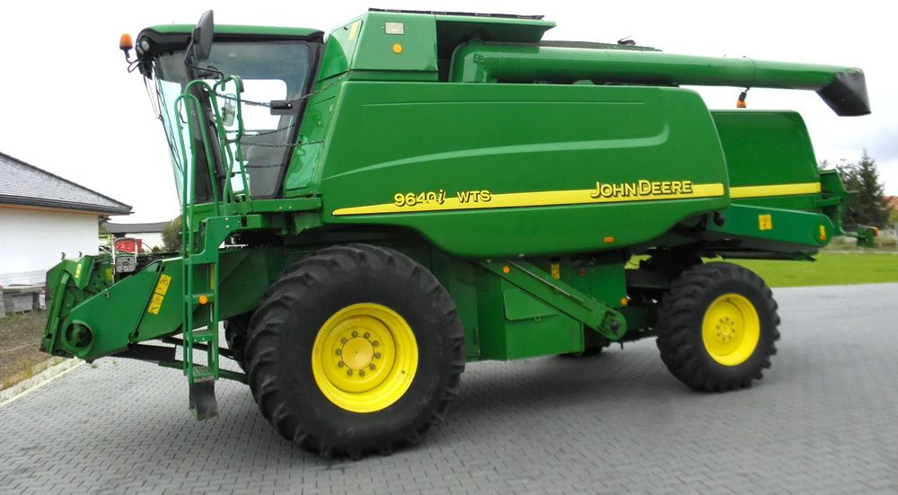 John Deere WTS 9640i 2006 Rok , Nowsza Wersja, heder,6,7m, Greenstar, Nie Malowany, Stan Bardzo Dobry - Cosechadora de granos: foto 1 John Deere WTS 9640i 2006 Rok , Nowsza Wersja, heder,6,7m, Greenstar, Nie Malowany, Stan Bardzo Dobry - Cosechadora de granos: foto 1