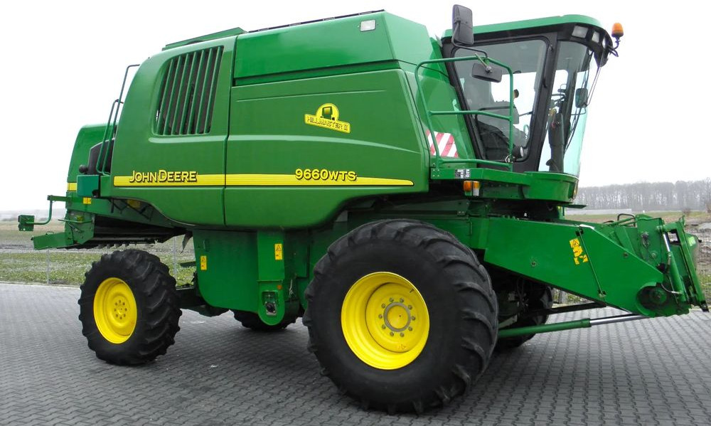 John Deere WTS 9660 HM 2004 Rok, 6,7 m heder, Nie Malowany, Stan Bardzo Dobry - Cosechadora de granos: foto 4 John Deere WTS 9660 HM 2004 Rok, 6,7 m heder, Nie Malowany, Stan Bardzo Dobry - Cosechadora de granos: foto 4