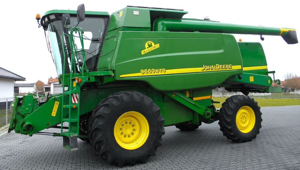 John Deere WTS 9660 HM 2004 Rok, 6,7 m heder, Nie Malowany, Stan Bardzo Dobry - Cosechadora de granos: foto 1 John Deere WTS 9660 HM 2004 Rok, 6,7 m heder, Nie Malowany, Stan Bardzo Dobry - Cosechadora de granos: foto 1