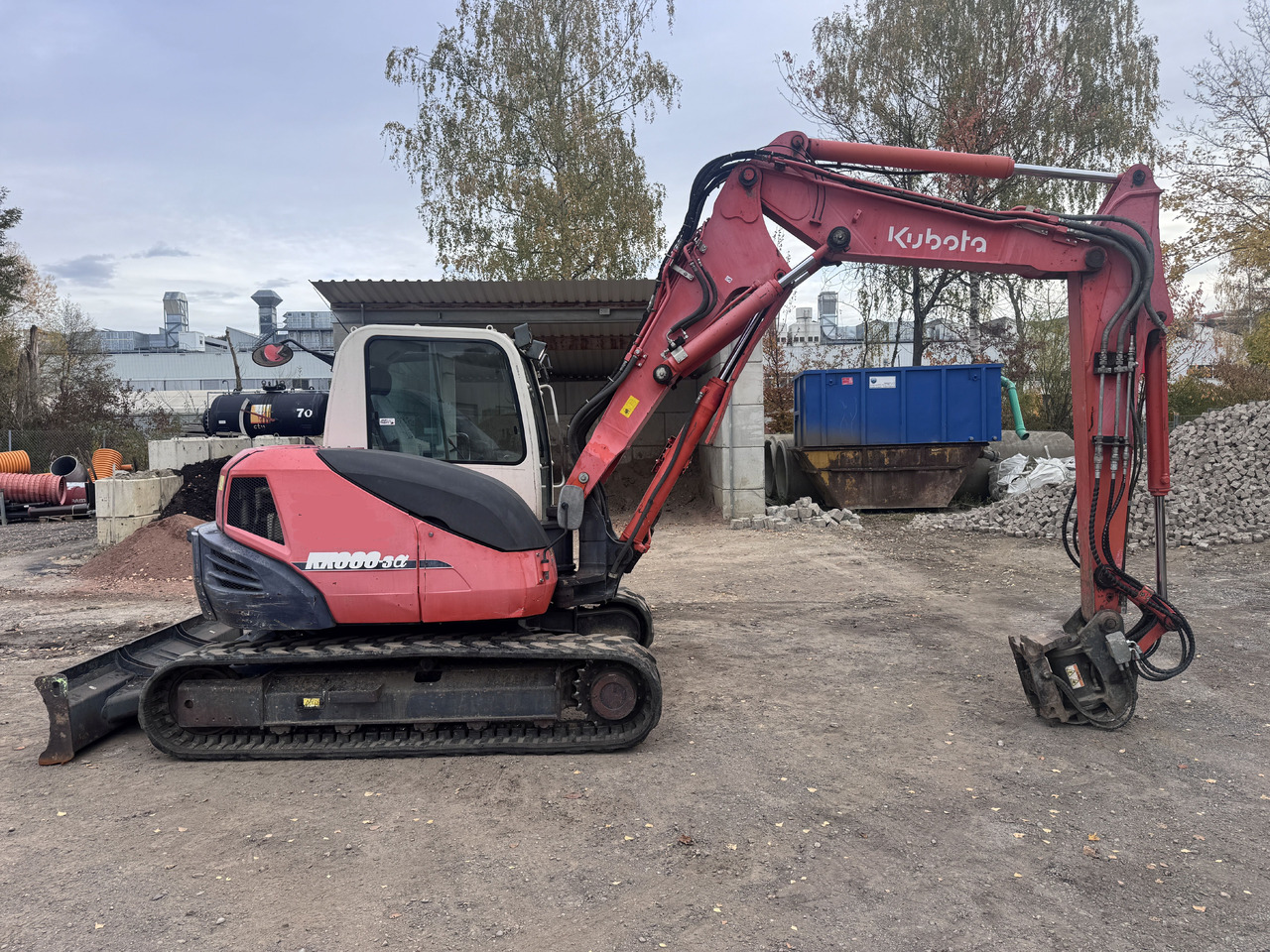 KUBOTA KX 080-3a - Miniexcavadora: foto 4 KUBOTA KX 080-3a - Miniexcavadora: foto 4