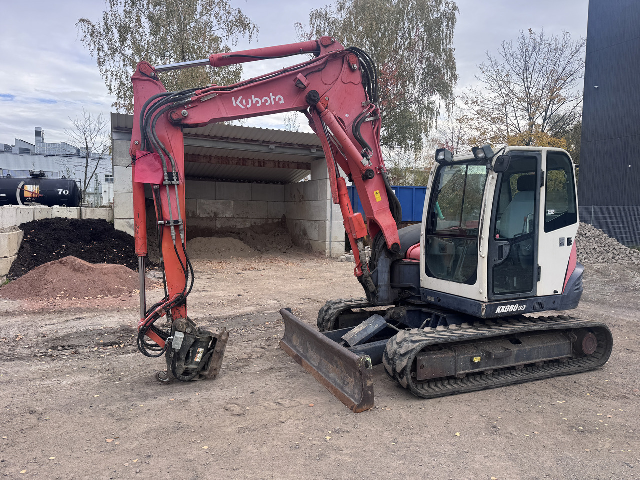 KUBOTA KX 080-3a - Miniexcavadora: foto 2 KUBOTA KX 080-3a - Miniexcavadora: foto 2