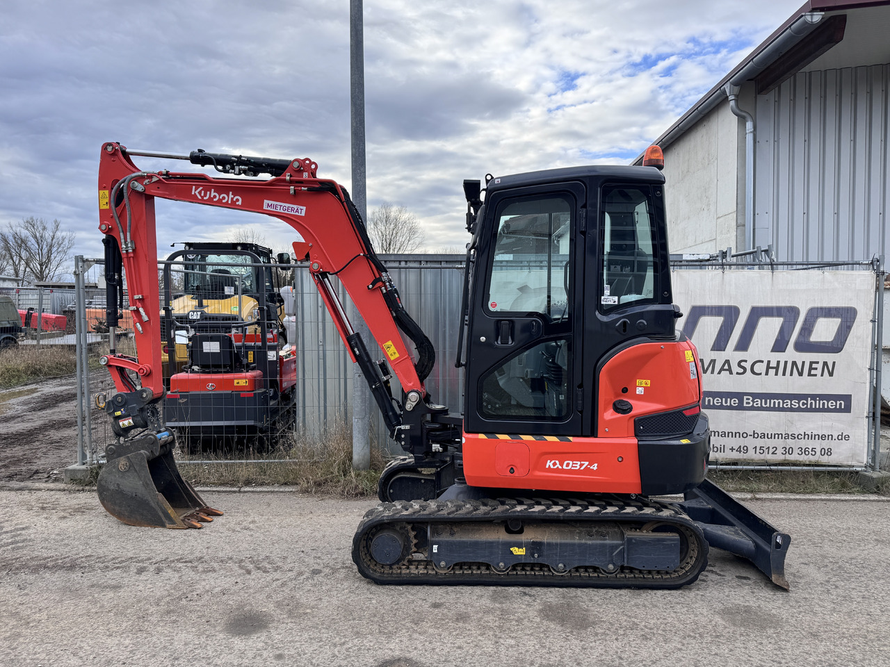 Kubota KX 037-4 - Miniexcavadora: foto 5 Kubota KX 037-4 - Miniexcavadora: foto 5