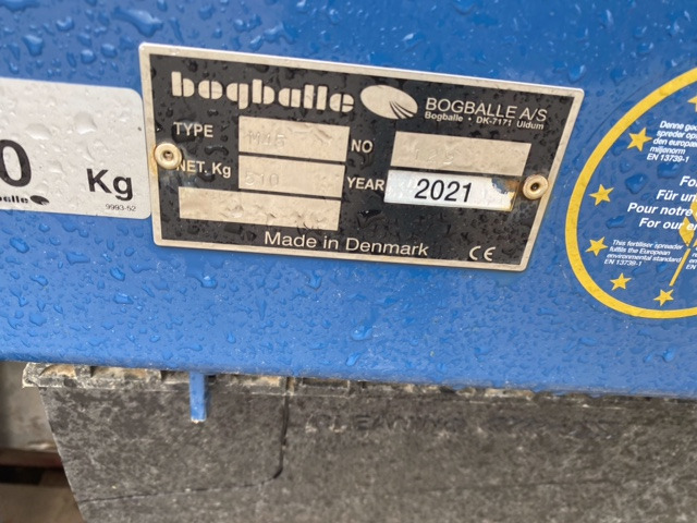 BOGBALLE M45 - Esparcidor de fertilizantes: foto 4 BOGBALLE M45 - Esparcidor de fertilizantes: foto 4