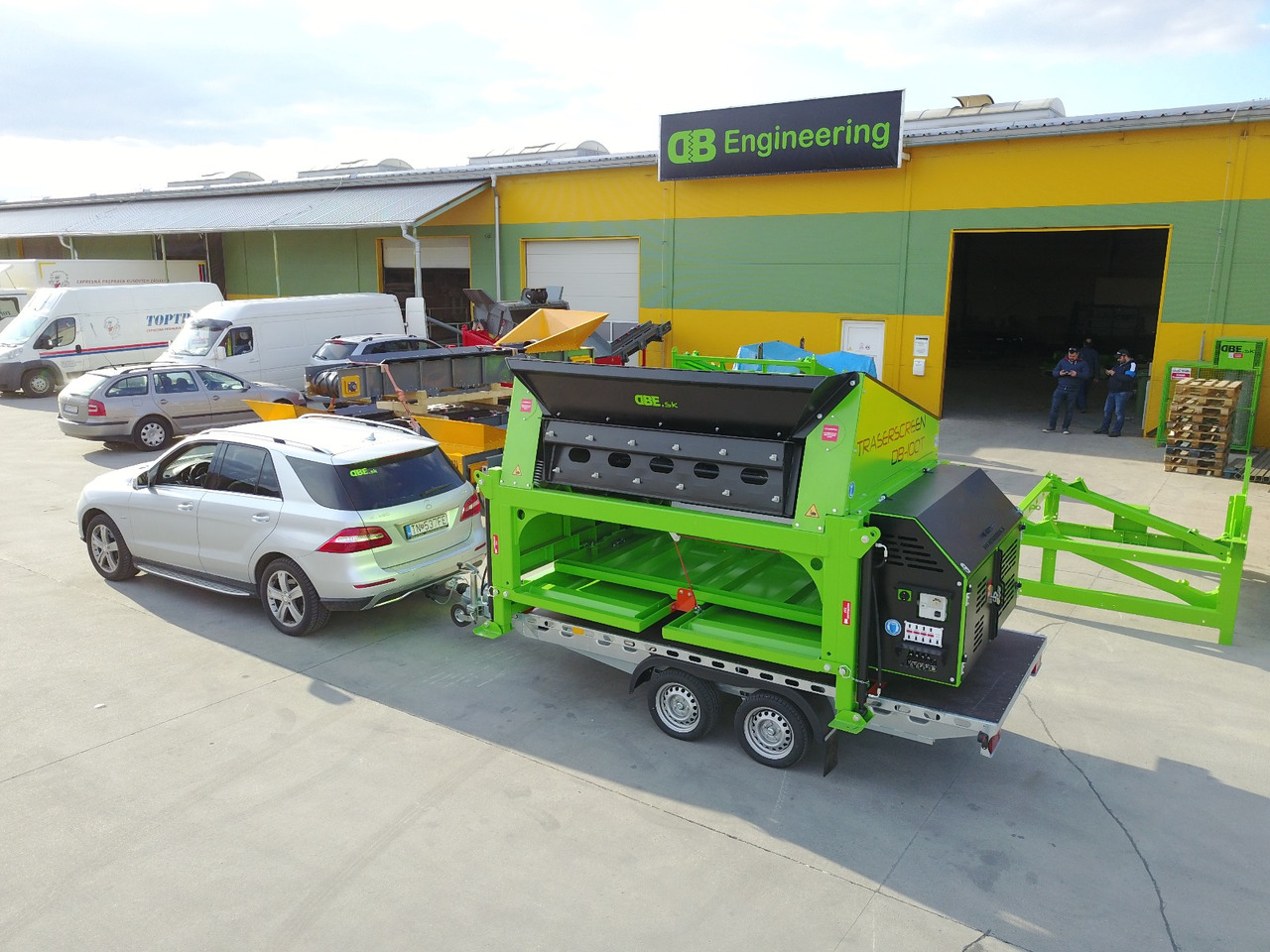 DB Engineering TraserScreen DB-100T - Cribadora: foto 4 DB Engineering TraserScreen DB-100T - Cribadora: foto 4