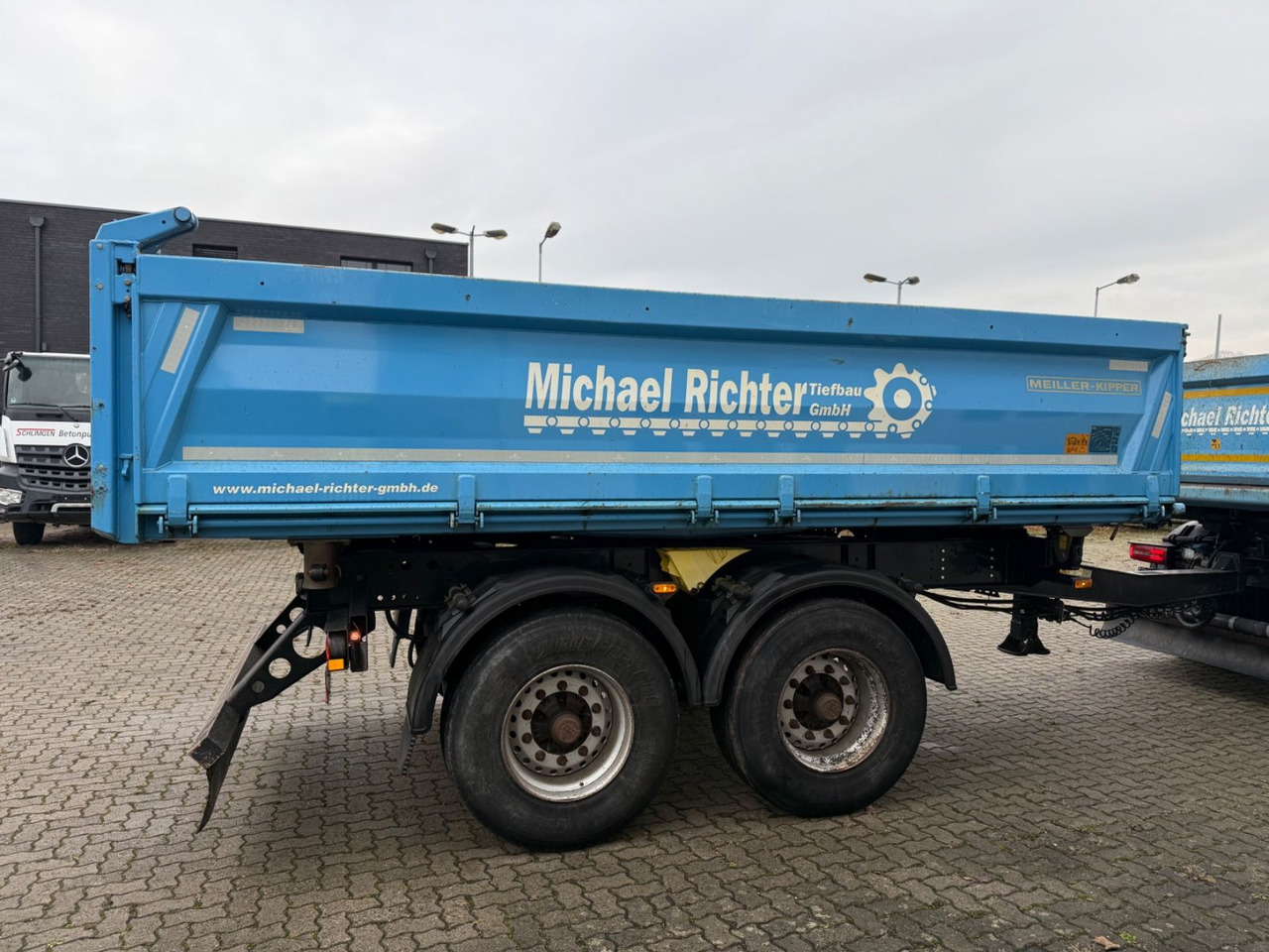 Meiller MZDA 18/23 kippanhänger - Volquete remolque: foto 2 Meiller MZDA 18/23 kippanhänger - Volquete remolque: foto 2