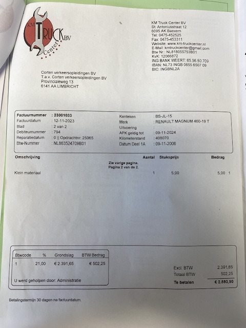 Cabeza tractora Renault Magnum 460 Dxi iShift: foto 28