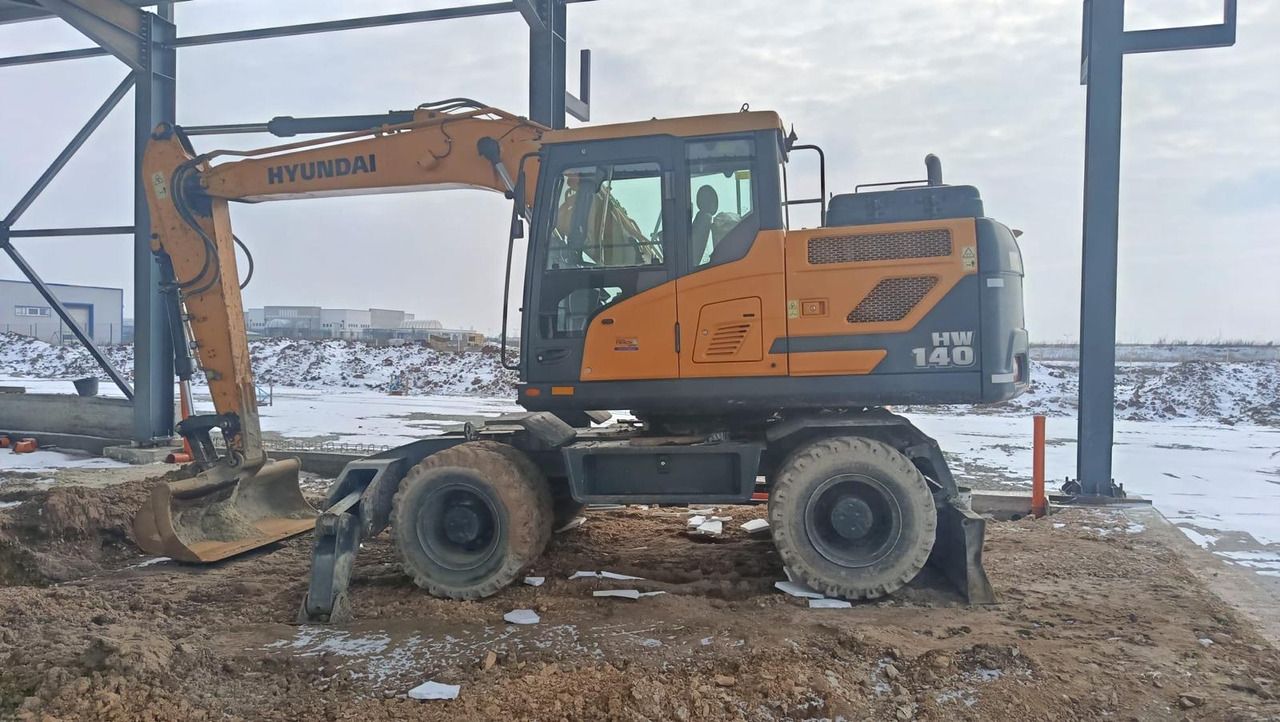 Hyudai HW 140 Excavator - Excavadora de ruedas: foto 4 Hyudai HW 140 Excavator - Excavadora de ruedas: foto 4