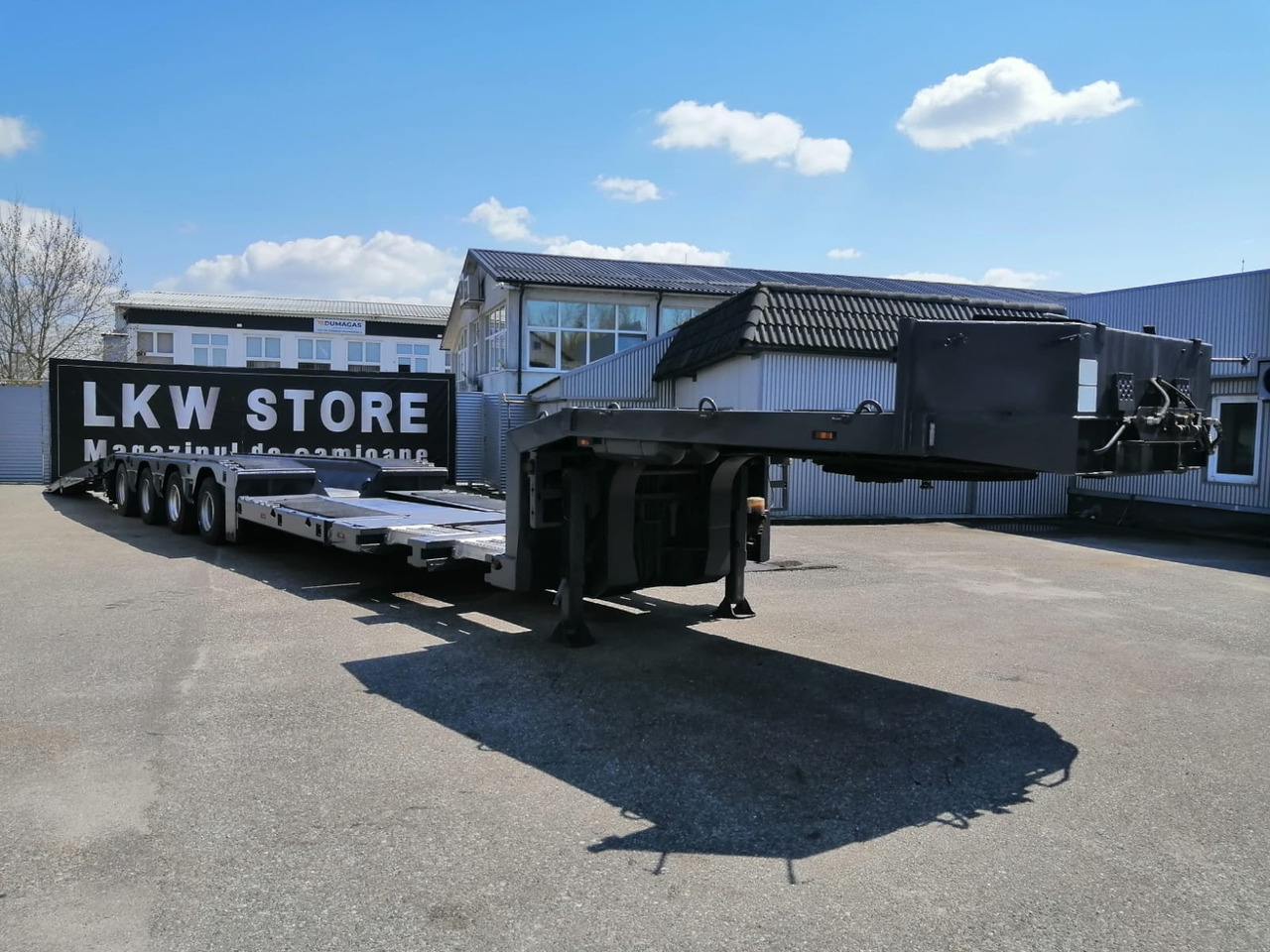 Góndola rebajadas semirremolque Langendorf Trailer-Tiefbett, 4 Axe, 59 to, extension, TOP !!!: foto 6