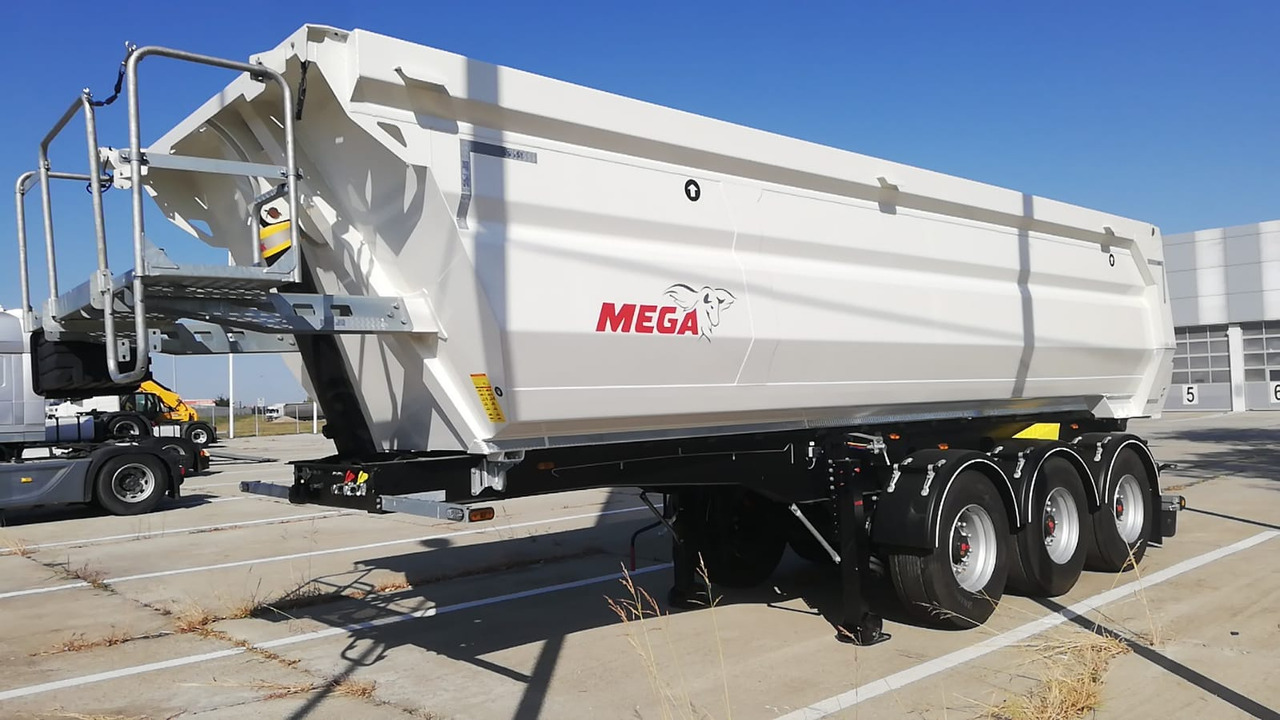 MEGA Tipper 28m3 NEW, SAF DISC, HYVA, HARDOX, TOP ! - Volquete semirremolque: foto 1 MEGA Tipper 28m3 NEW, SAF DISC, HYVA, HARDOX, TOP ! - Volquete semirremolque: foto 1