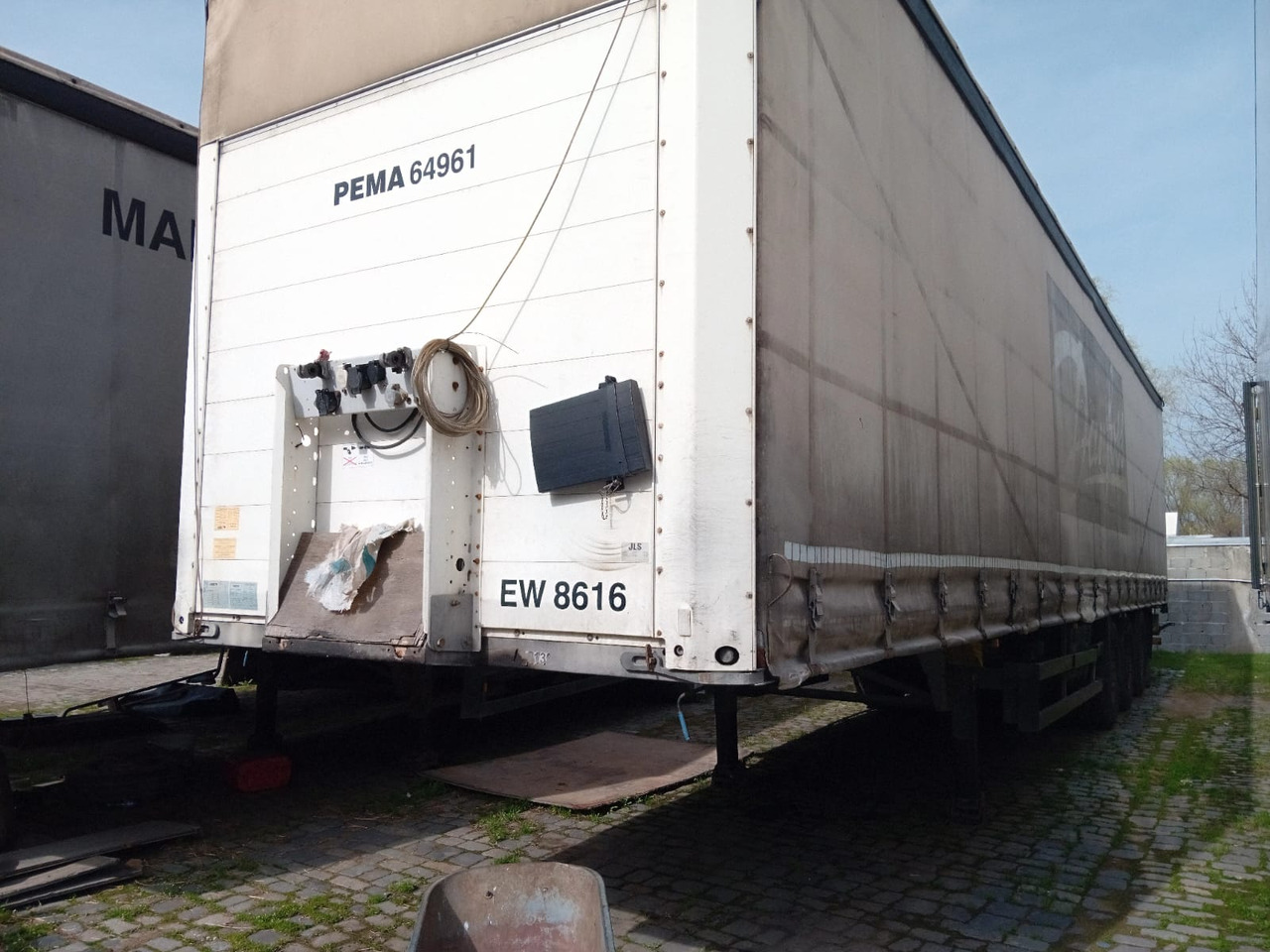 Schmitz S01 Semi-Trailer - Semirremolque lona: foto 1 Schmitz S01 Semi-Trailer - Semirremolque lona: foto 1
