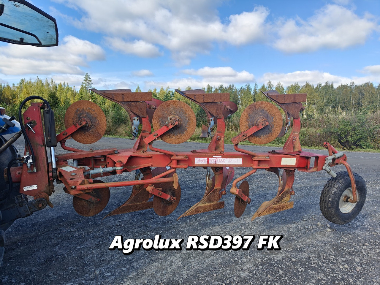 Agrolux RSD397FK kääntöaura 3-siipinen kuorimet ja kiekkoleikkurit, katso video! - Arado: foto 1 Agrolux RSD397FK kääntöaura 3-siipinen kuorimet ja kiekkoleikkurit, katso video! - Arado: foto 1
