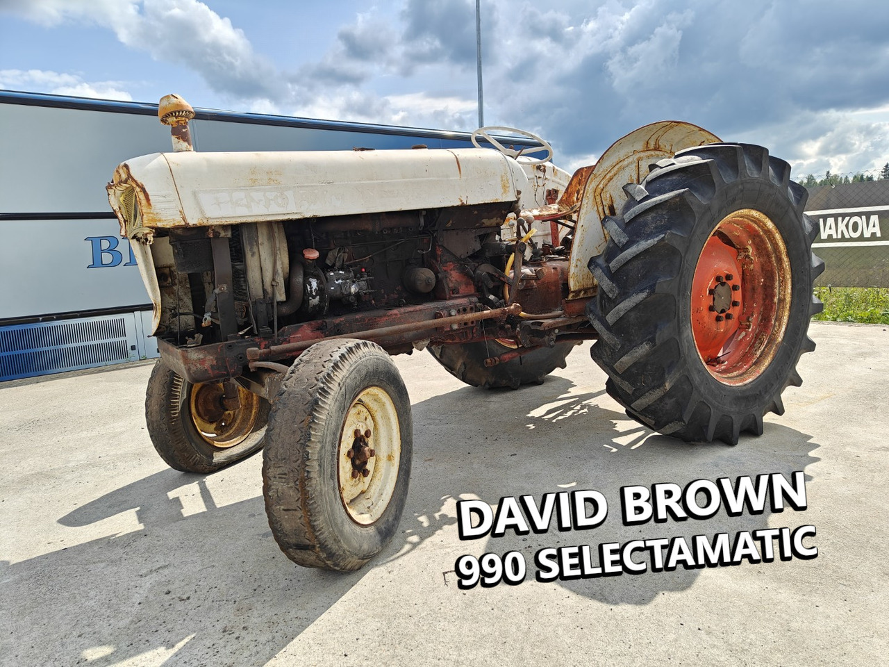 DAVID BROWN 990 Selectamatic - Tractor: foto 1 DAVID BROWN 990 Selectamatic - Tractor: foto 1