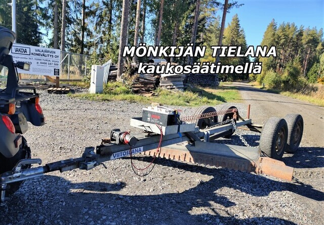 Tielana - Mönkijään tms. - kaukosäätimellä - VIDEO - Hoja de bulldozer: foto 1 Tielana - Mönkijään tms. - kaukosäätimellä - VIDEO - Hoja de bulldozer: foto 1