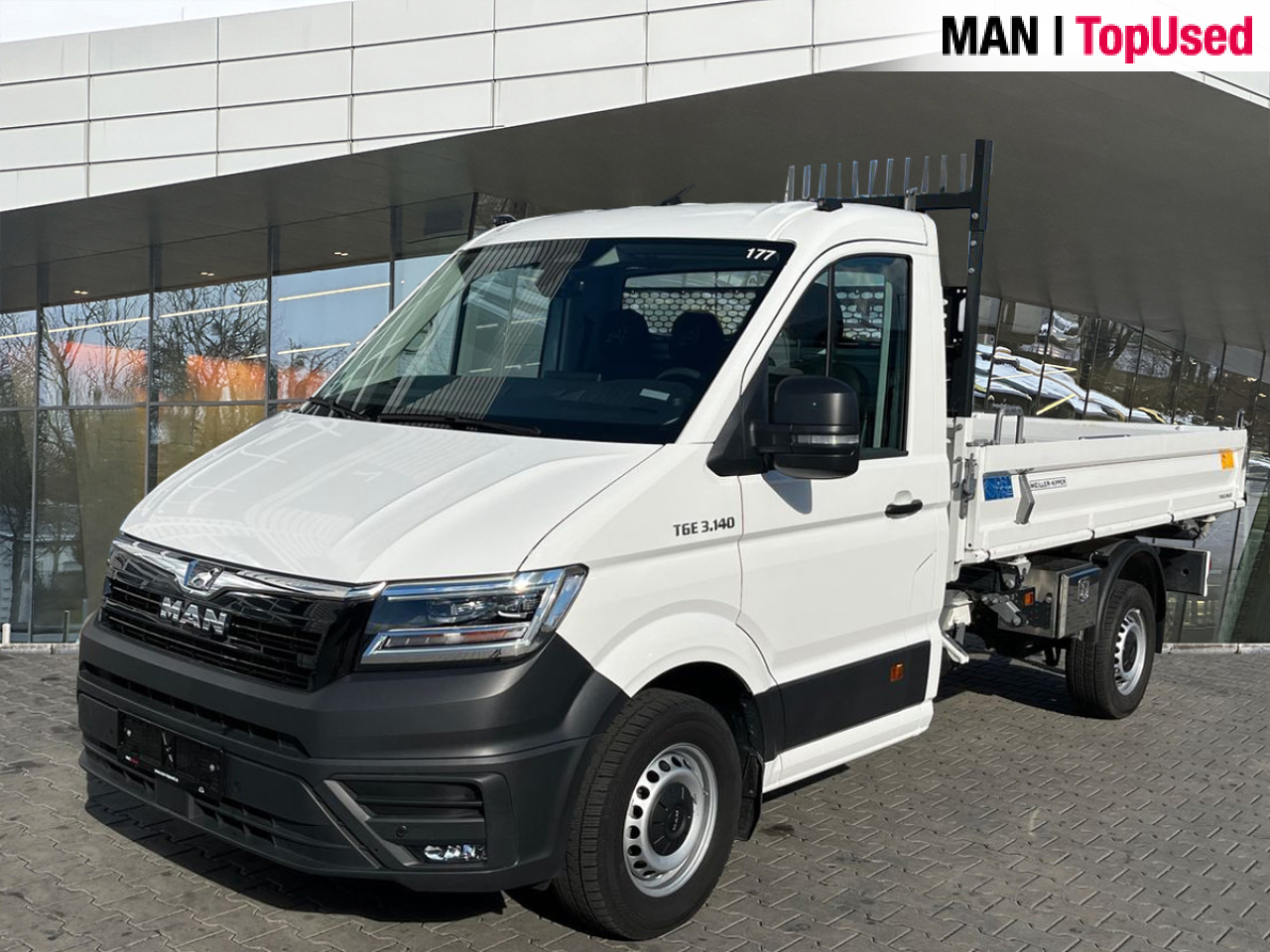 MAN TGE 3.140 4X2F SB kipper 3S Meiller - Furgón: foto 1 MAN TGE 3.140 4X2F SB kipper 3S Meiller - Furgón: foto 1