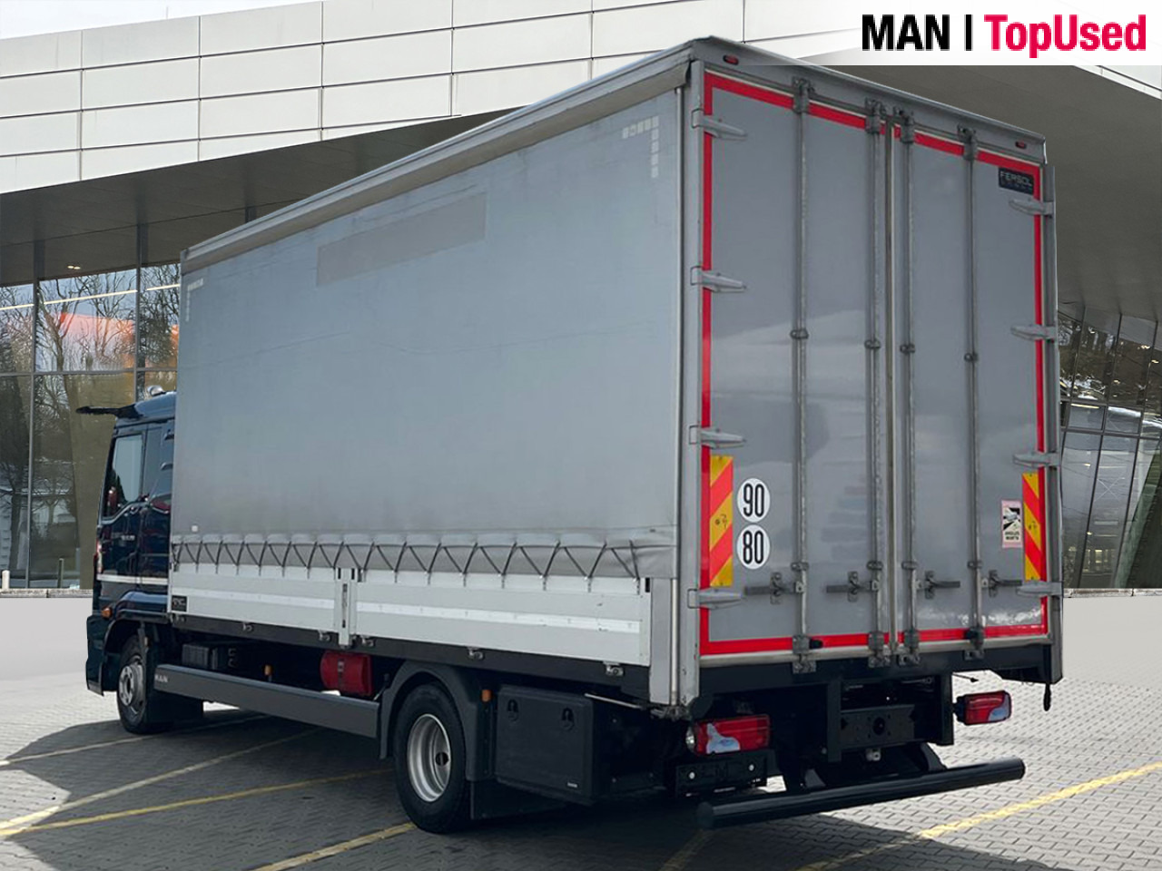 MAN TGL 12.250 4x2 BL CH - Camión caja cerrada: foto 2 MAN TGL 12.250 4x2 BL CH - Camión caja cerrada: foto 2