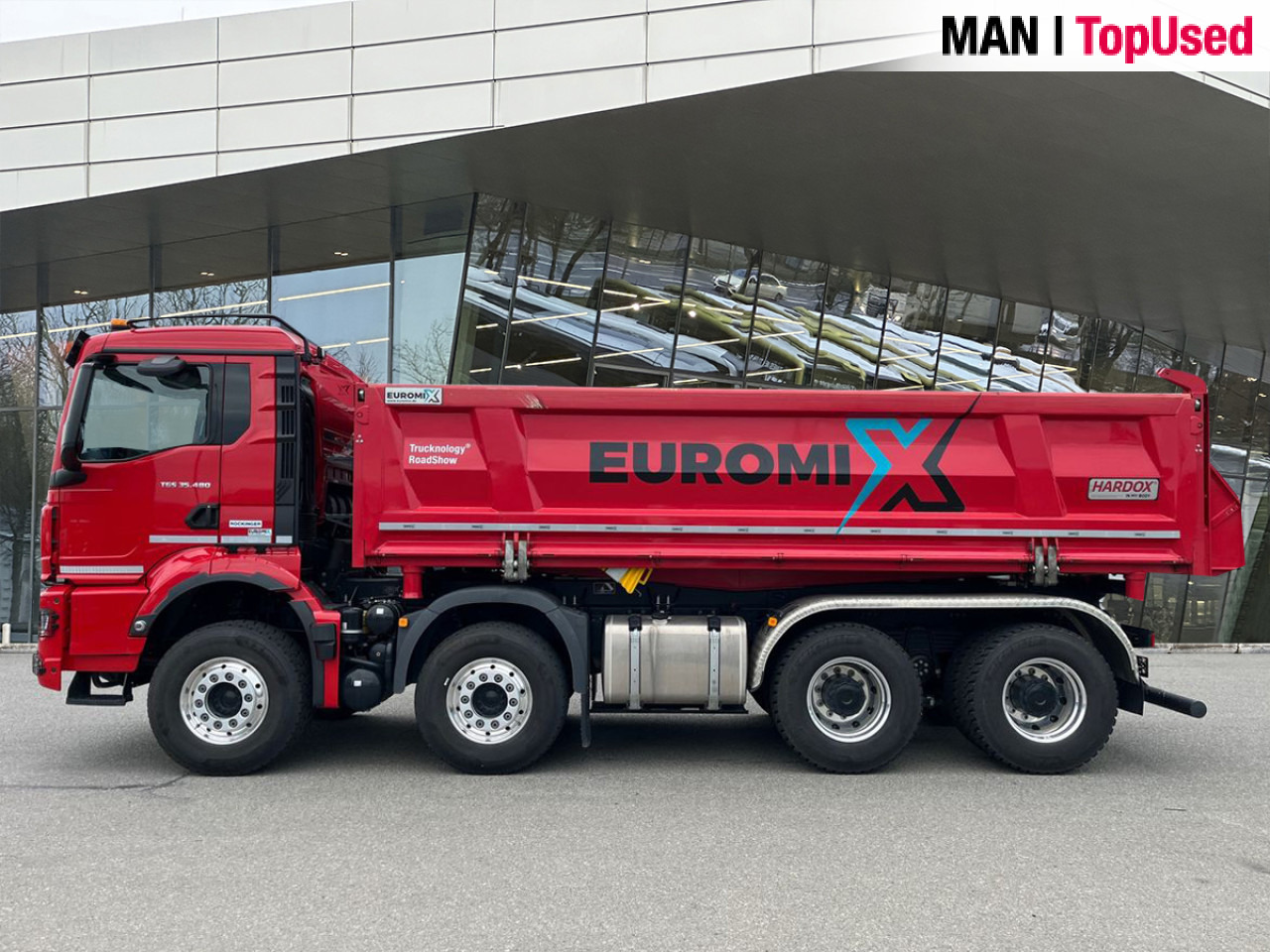 MAN TGS 35.480 8x4 BB CH WARRANTY 4/2027 Euro6 Klima - Volquete camión: foto 3 MAN TGS 35.480 8x4 BB CH WARRANTY 4/2027 Euro6 Klima - Volquete camión: foto 3