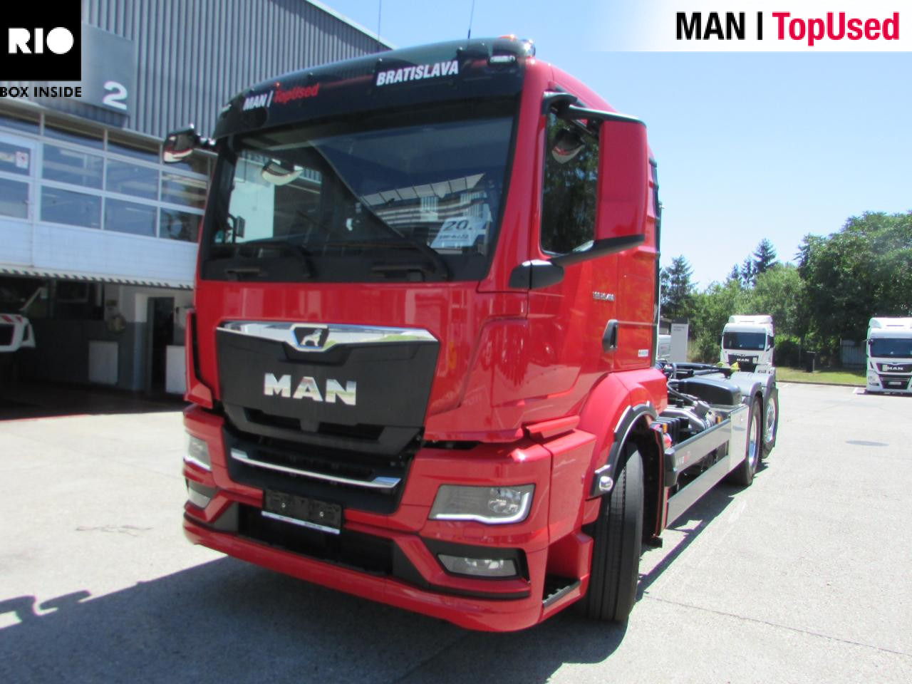 MAN TGS 26.480 6x2-4 BL CH Euro6 Retarder Klima AHK ZV - Multibasculante camión: foto 1 MAN TGS 26.480 6x2-4 BL CH Euro6 Retarder Klima AHK ZV - Multibasculante camión: foto 1