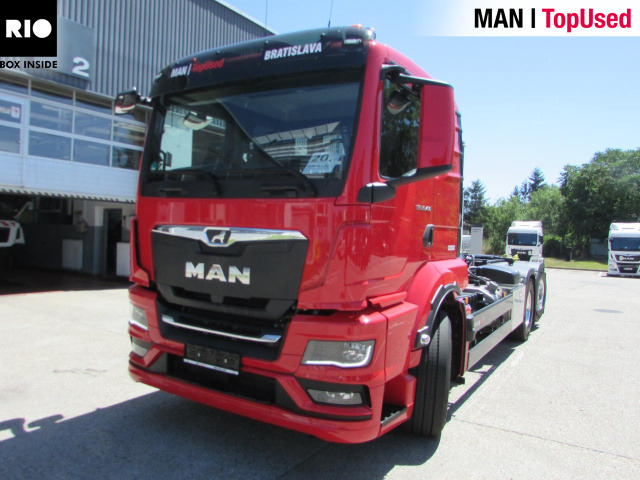 MAN TGS 26.480 6x2-4 BL CH Euro6 Retarder Klima AHK ZV - Multibasculante camión: foto 1 MAN TGS 26.480 6x2-4 BL CH Euro6 Retarder Klima AHK ZV - Multibasculante camión: foto 1