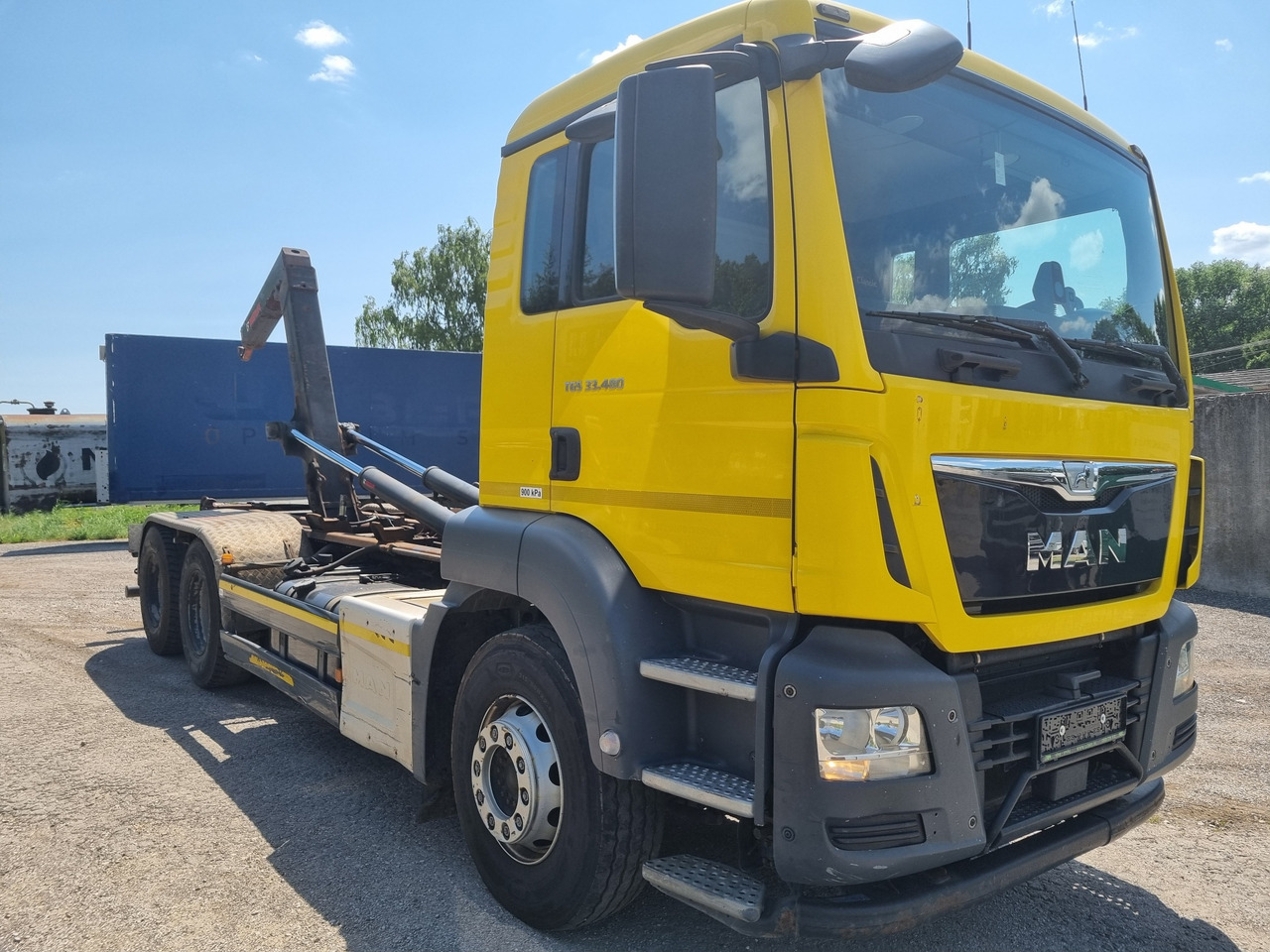 MAN TGS 33.480 6x4 ABROLLKIPPER HIAB Multilift 18 T - Multibasculante camión: foto 3 MAN TGS 33.480 6x4 ABROLLKIPPER HIAB Multilift 18 T - Multibasculante camión: foto 3