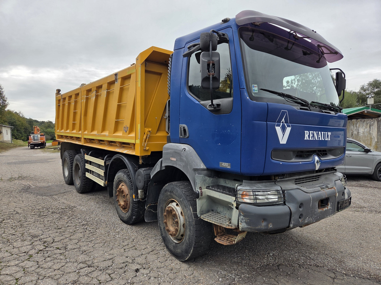 RENAULT KERAX 420.40 PR 8X4 3way tipper Bordamtik - Volquete camión: foto 3 RENAULT KERAX 420.40 PR 8X4 3way tipper Bordamtik - Volquete camión: foto 3