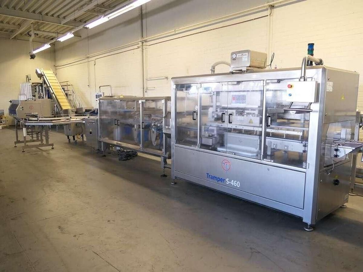 Tramper filling- and traysealing line - Máquina de embalaje: foto 2 Tramper filling- and traysealing line - Máquina de embalaje: foto 2