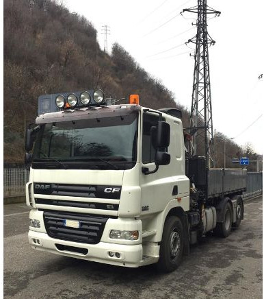 Daf CF85cf85.410 - Volquete camión, Camión grúa: foto 2 Daf CF85cf85.410 - Volquete camión, Camión grúa: foto 2