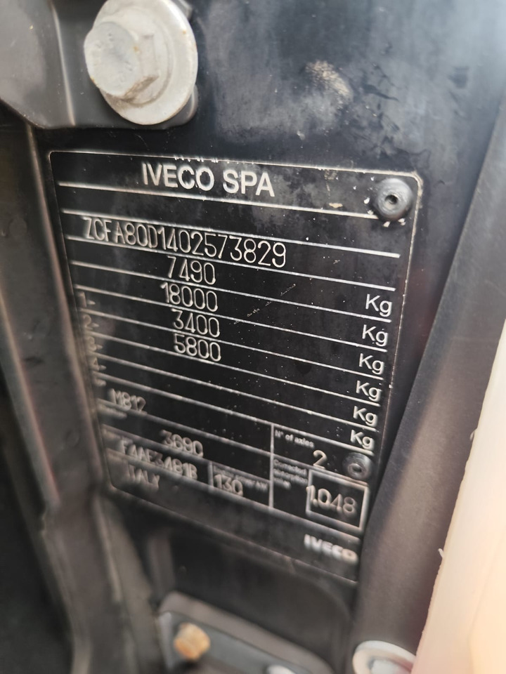 IVECO EUROCARGO 80E18 - Camión grúa, Volquete camión: foto 5 IVECO EUROCARGO 80E18 - Camión grúa, Volquete camión: foto 5