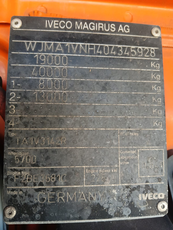 IVECO STRALIS 190S31 - Camión grúa, Volquete camión: foto 2 IVECO STRALIS 190S31 - Camión grúa, Volquete camión: foto 2