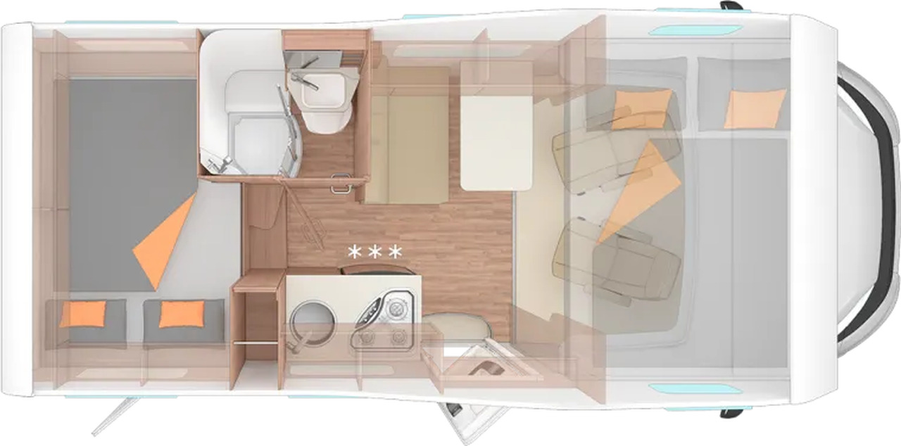 Wohnmobil Weinsberg CaraHome 550 MG - Autocaravana capuchina: foto 2 Wohnmobil Weinsberg CaraHome 550 MG - Autocaravana capuchina: foto 2