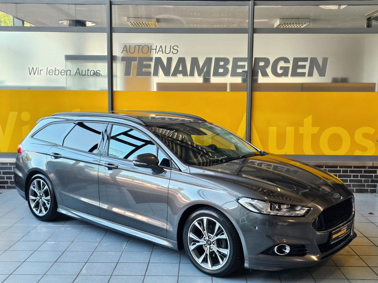 Coche familiar Ford Mondeo Turnier ST-Line LED Scheinwerfer: foto 1