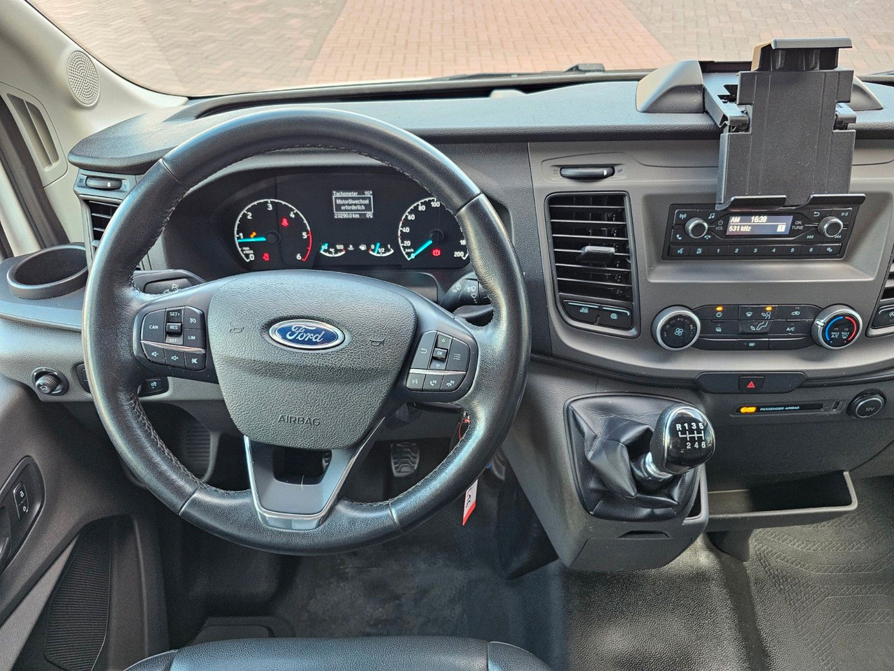 Caja abierta furgoneta, Furgoneta combi Ford Transit Pritsche 310 DoKa AHK Klima 7 Sitzer: foto 11