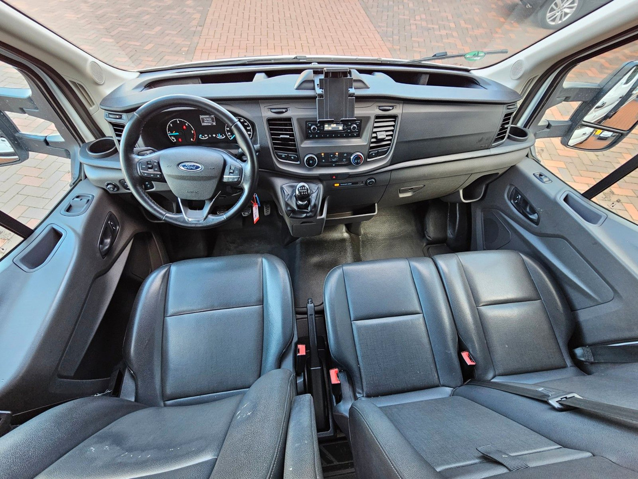 Caja abierta furgoneta, Furgoneta combi Ford Transit Pritsche 310 DoKa AHK Klima 7 Sitzer: foto 10