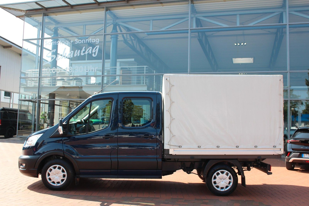 Ford Transit Pritsche 310 L2 Doka Plane el. Sitz - Furgoneta con caja de lona, Furgoneta combi: foto 4 Ford Transit Pritsche 310 L2 Doka Plane el. Sitz - Furgoneta con caja de lona, Furgoneta combi: foto 4