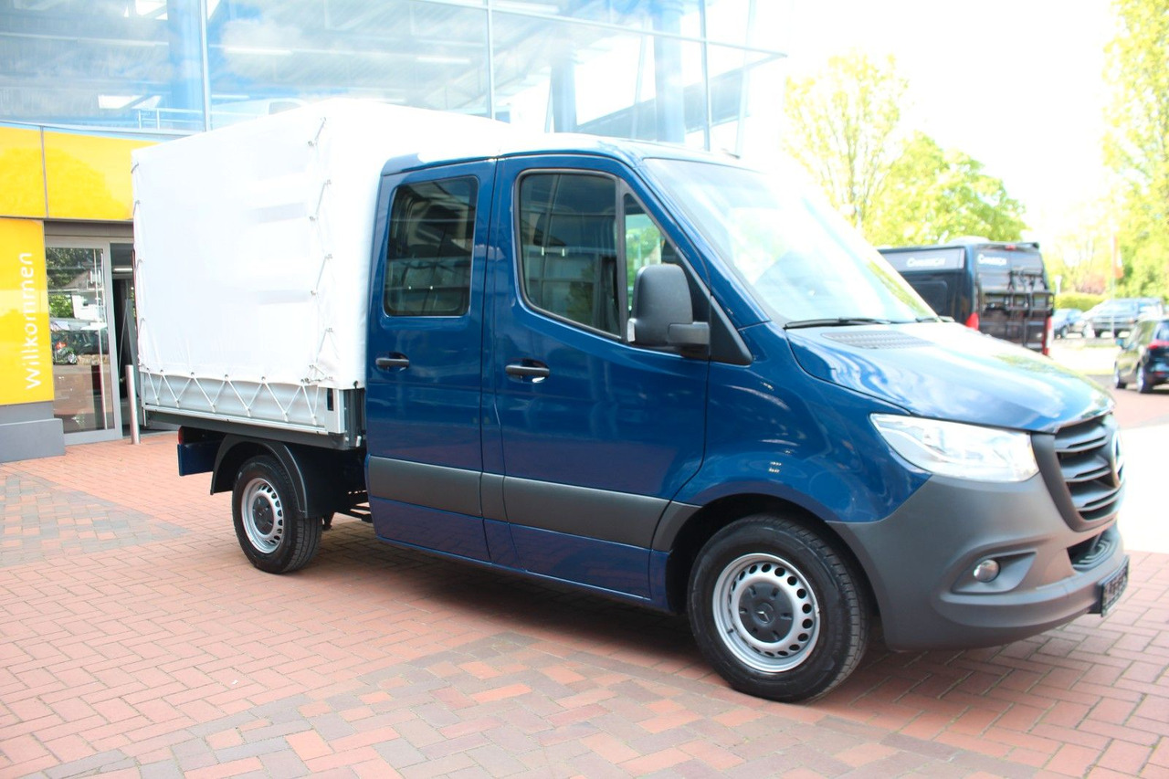 Mercedes-Benz Sprinter III Pritsche DoKa SHZ Freisprech DAB - Furgoneta con caja de lona, Furgoneta combi: foto 1 Mercedes-Benz Sprinter III Pritsche DoKa SHZ Freisprech DAB - Furgoneta con caja de lona, Furgoneta combi: foto 1