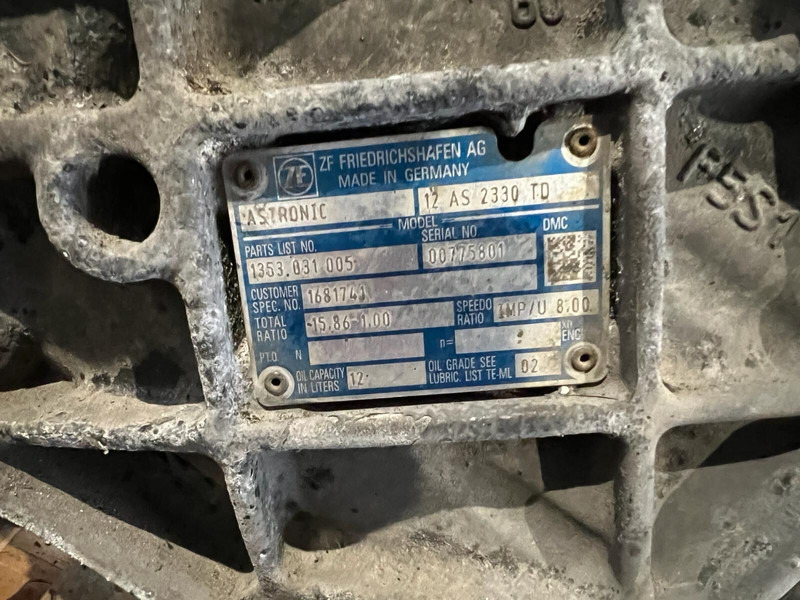 ZF 12AS2330TD - Caja de cambios: foto 5 ZF 12AS2330TD - Caja de cambios: foto 5