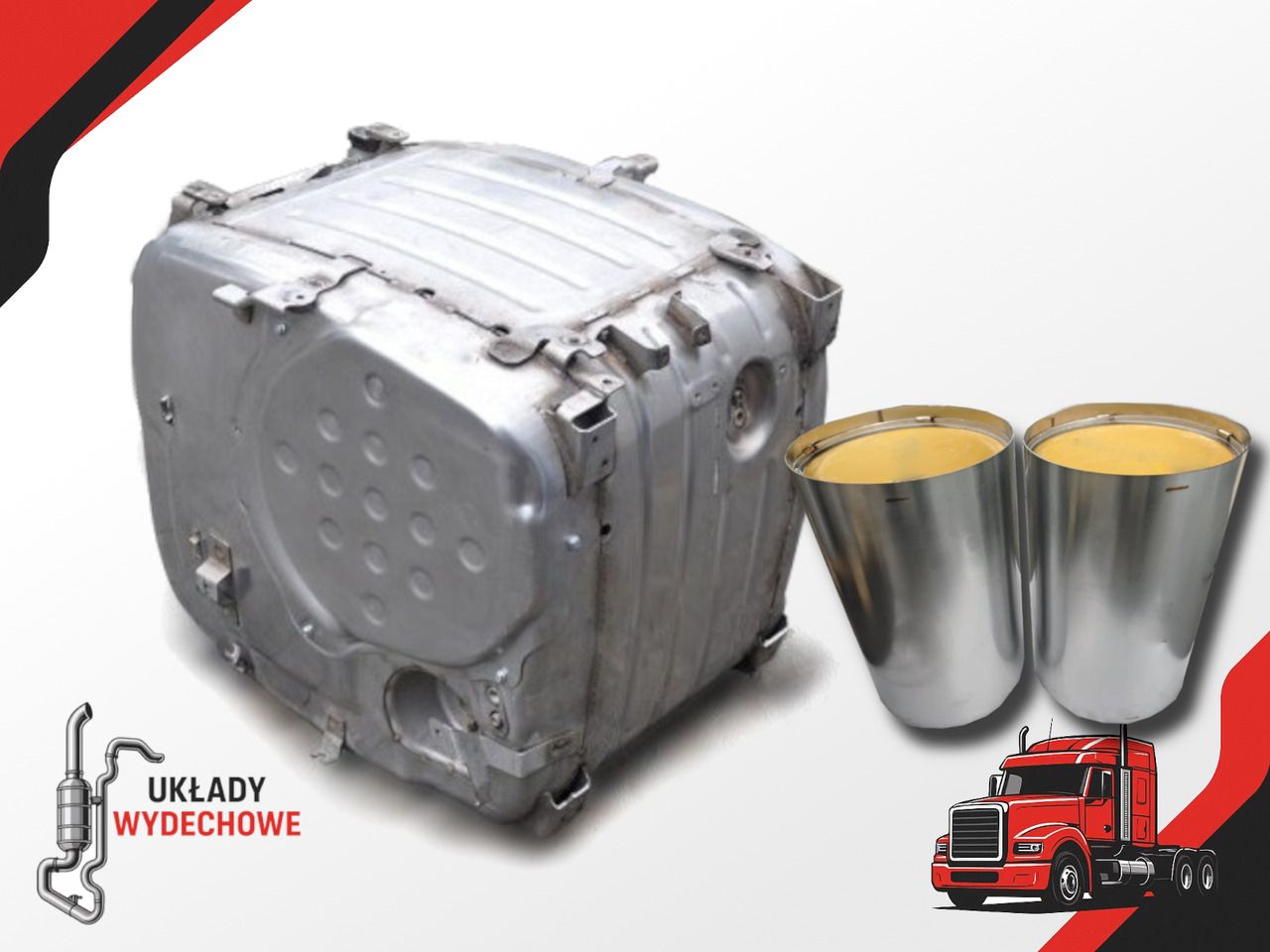 Scania R Series Catalytic converter with new SCR inserts - Silenciador/ Sistema de escape para Camión: foto 1 Scania R Series Catalytic converter with new SCR inserts - Silenciador/ Sistema de escape para Camión: foto 1